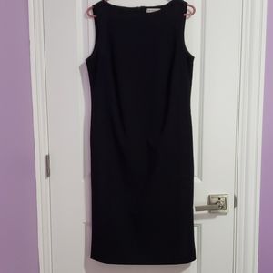 Liz Claiborne sleeveless black dress